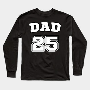 Dad 2025 Pregnancy Announcement Long Sleeve T-Shirt